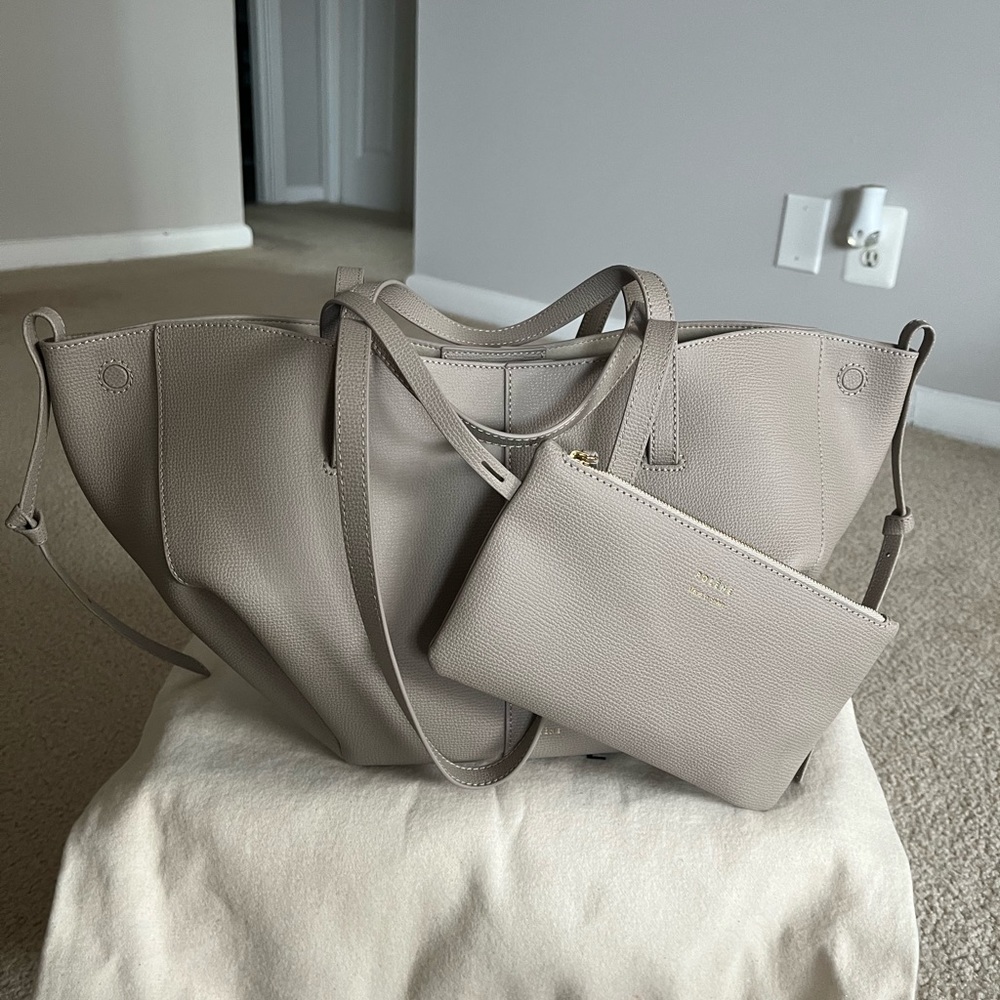Polene “Cyme MIni” leather bag